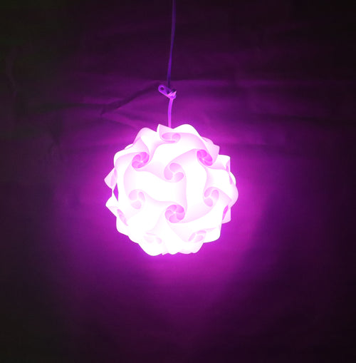 Ball Color Changing Linked Vinyl Lamp