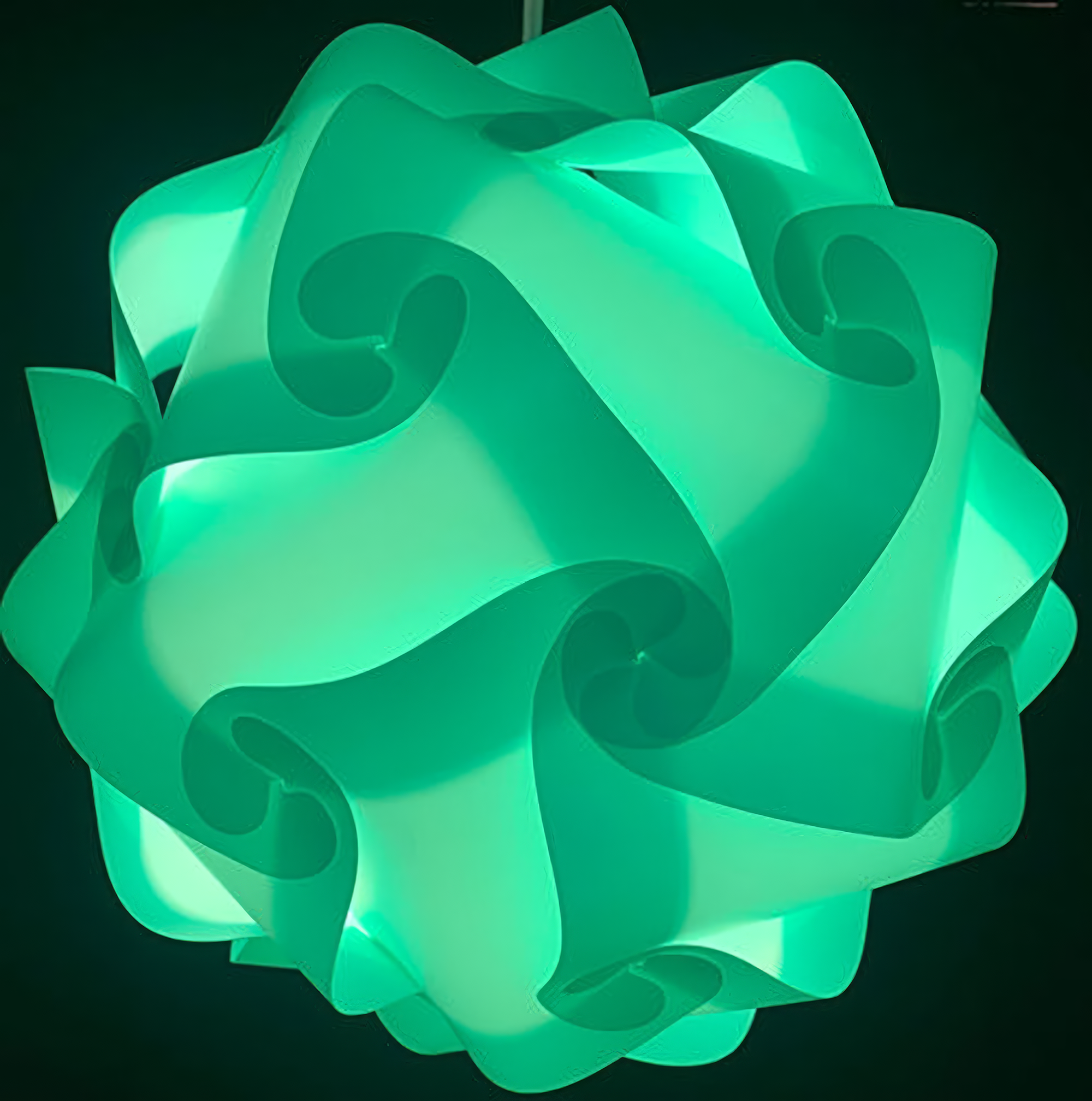 Ball Color Changing Linked Vinyl Lamp