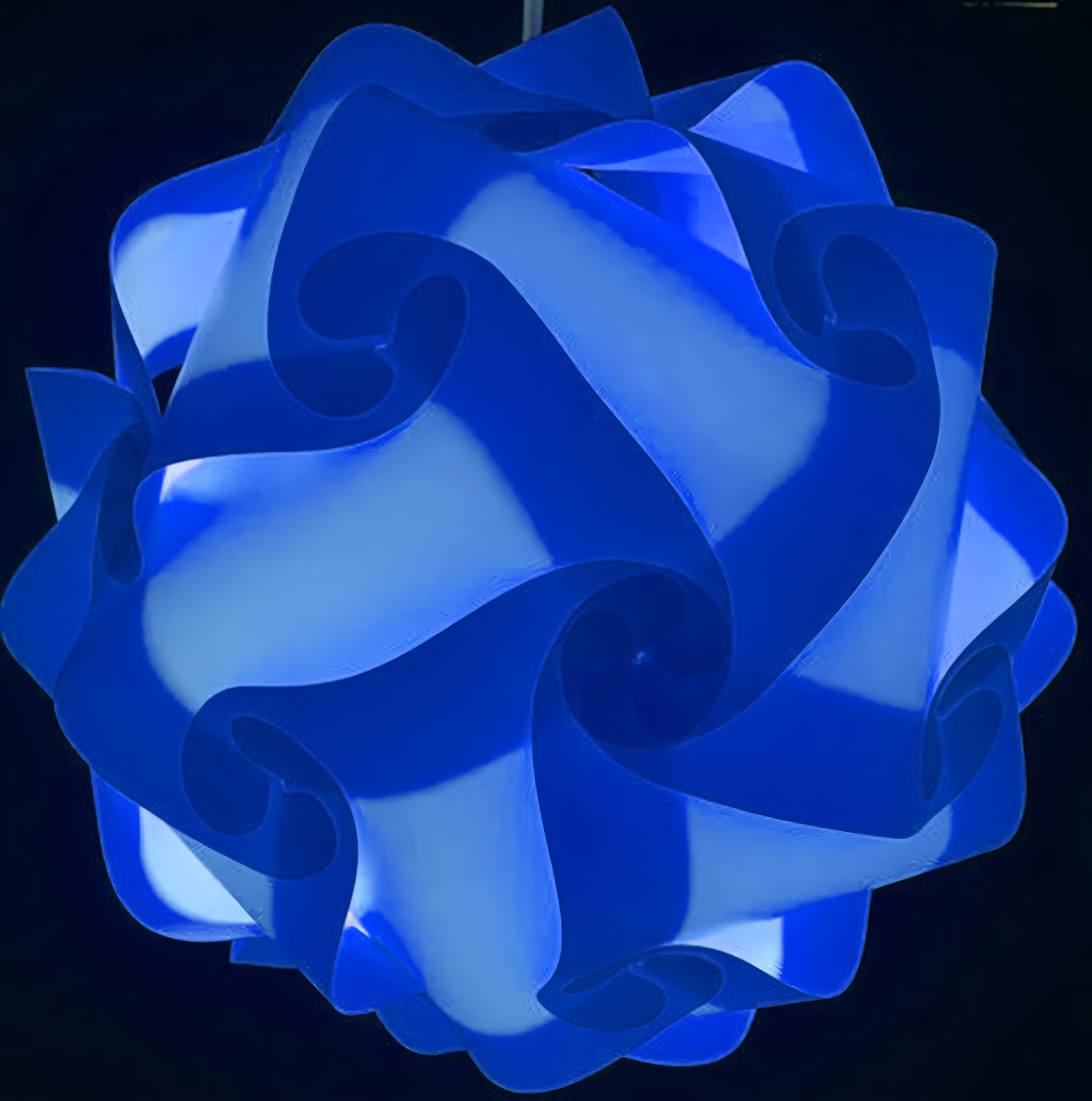 Ball Color Changing Linked Vinyl Lamp