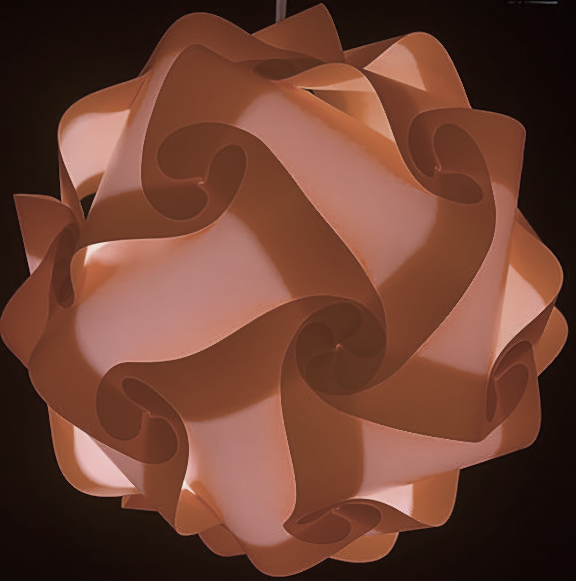 Ball Color Changing Linked Vinyl Lamp