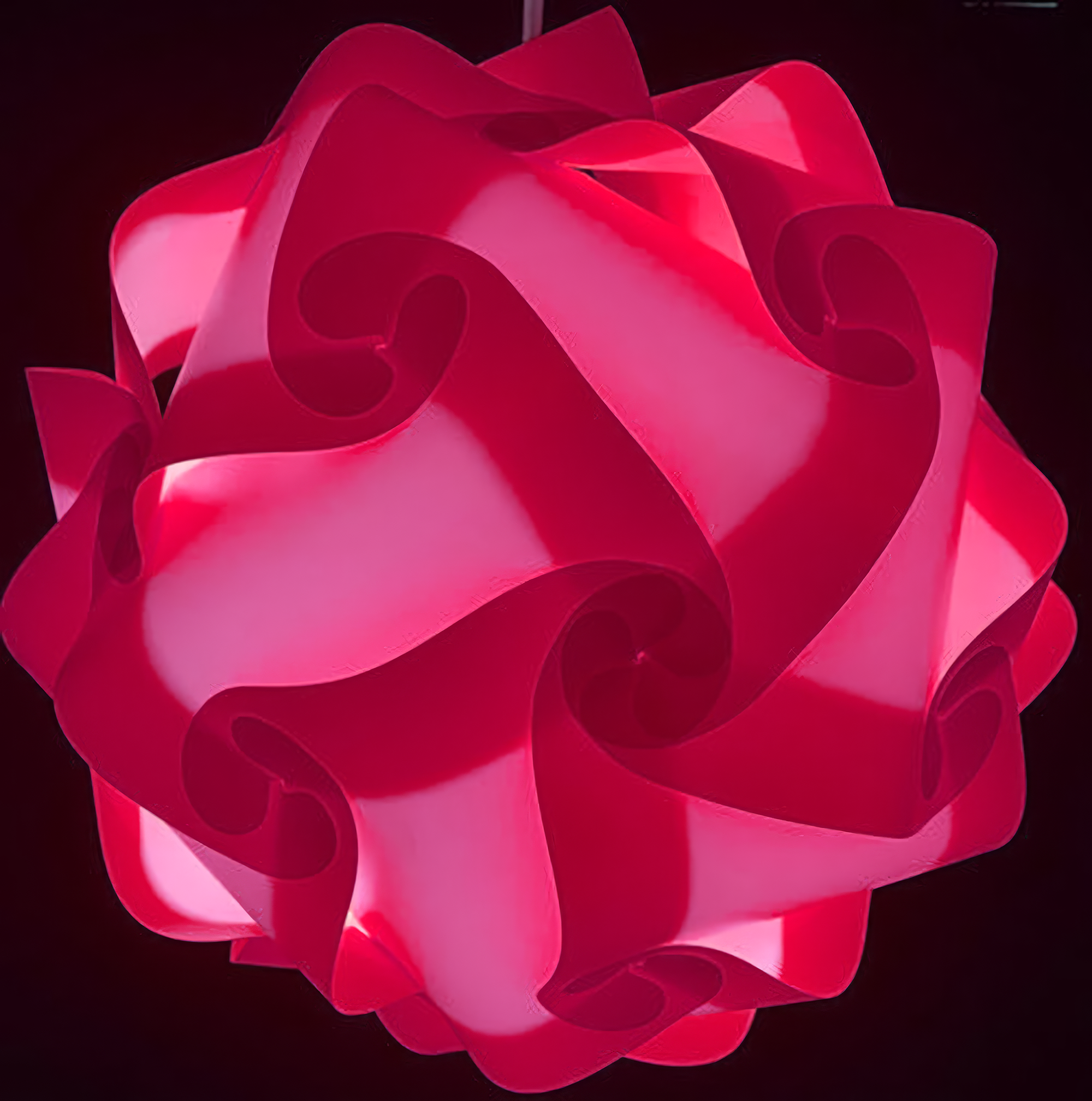 Ball Color Changing Linked Vinyl Lamp