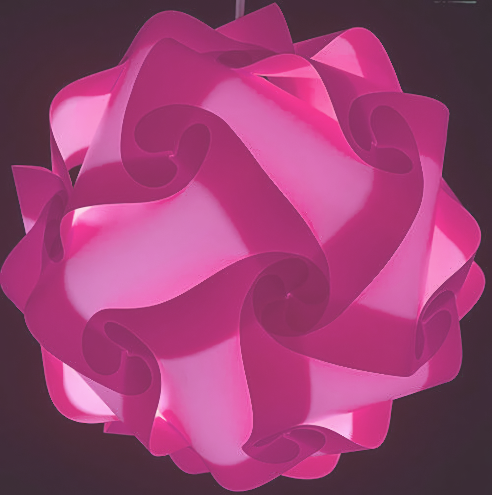 Ball Color Changing Linked Vinyl Lamp